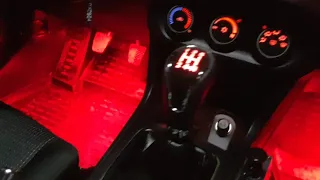 LANCER X | LED подсветка в салоне Mitsubishi от IGZEL