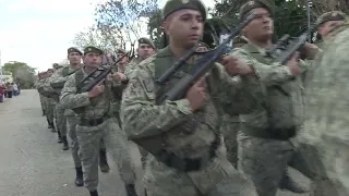 Desfile Cívico Militar - 150 años de Villa 25 de Mayo