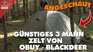3-Personen Zelt / Blackdeer -Günstiges Zelt Angesehen/ Obuy