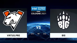 🔴  RU Virtus.pro vs BIG b03 | IEM Season XVI - Cologne