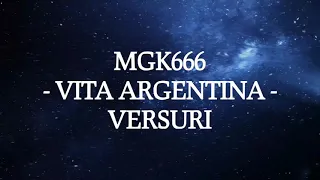 MGK666 - VITA ARGENTINA (VERSURI)