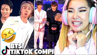 I LOVE THEM 🥺💜 BTS 'TIKTOK COMPILATION 2021' #4 | REACTION/REVIEW