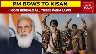 PM Modi Bows To Kisan, Repeals All Three Farm Laws, Final Samyukt Kisan Morcha Meet Tomorrow