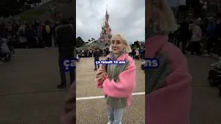 Elle revient à Disneyland Paris après 12 ans !!! #disneylandparis