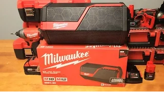 Milwaukee M12 M18 Speaker - First Look
