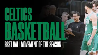 Best of Boston Celtics ball movement in 2023-24 NBA Regular Season