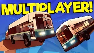 OB & I Battled the Longest Buses! - Snakey Bus Update Gameplay