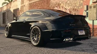 Need For Speed Heat - Mercedes-AMG C63 Coupe Customization + Air Suspension