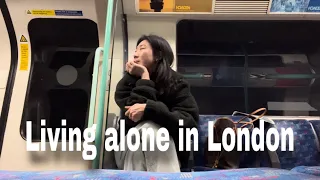 Living alone in London l working 9 to 6, get skilled visa, shopping in h mart, Korean girl in london