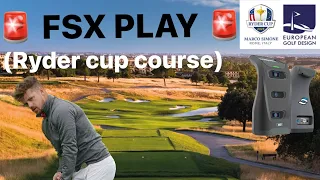 MARCO SIMONE HOLE BY HOLE FSX PLAY (RYDER CUP 2023 LIVE)
