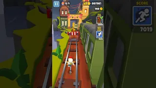 Subway surf oynadım