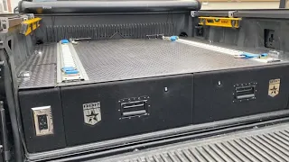 The finished product ! Truck bed drawers finished ! Part 3