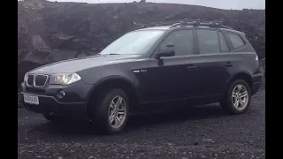 BMW X 3 (E83)  5  -Warning lights, 4x4 - tire presure - battery