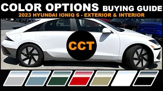 Hyundai Ioniq 6 - Color Options Buying Guide