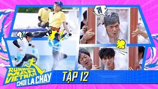 Running Man Vietnam Ep 12 |Truong The Vinh struggled to fight Lang LD, Truong Giang decided to fight