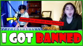 Pianist gets BANNED on Omegle...