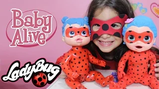 Minha Baby Alive da Ladybug