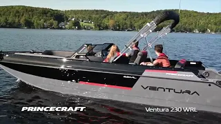 Princecraft - Ventura 230 WRL 2024 (Bateau ponté en aluminium / Aluminum deck boat)