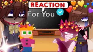 Past afton family react to my fyp ||Idk if this original or not|| PART 1 ||