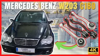 Mercedes Benz W203 C180 - Wymiana Przednich Wahaczy