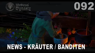 NEWS - Banditen, Kräuterkunde und seltsame Gebäude! - Medieval Dynasty - #092