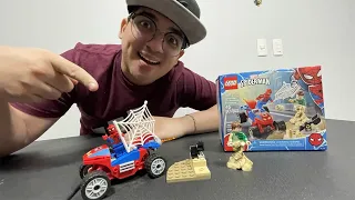 MONTEI O LEGO DO HOMEM-ARANHA!!!