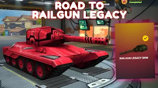 Tanki Online - Road To Railgun Legacy | MM Highlights