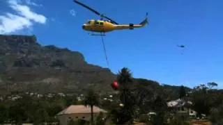 Fire Fighting Helicopters in Cape Town