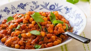 Chickpea Curry - 5 To 1O MINUTE DINNER | #Jamaicanchef