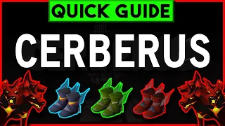 OSRS Cerberus Guide + Ghost Skip Method - Melee / Ranged - Quick Guide [2023]