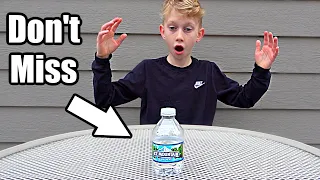 Don't Miss the Easiest Bottle Flip EVER