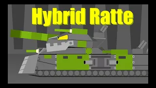 Hybrid Ratte - Cartoons about tanks