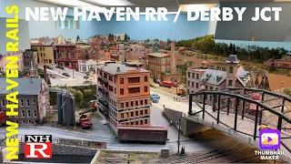 HO Scale New Haven Model Railroad Layout Tour