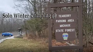 Camping Everywhere in Michaux State Forest Part 1 | Teaberry Parking area | Site 21 | Solo Camping