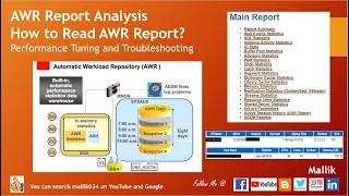 AWR Report Analysis - How to Read AWR Report? Performance Tuning and Troubleshooting - PT 2