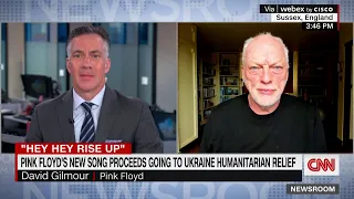 David Gilmour (for Pink Floyd) CNN interview (2022-04-12)
