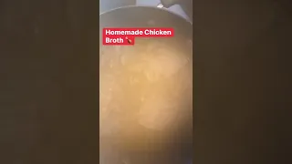 How to make homemade chicken Broth 🍗