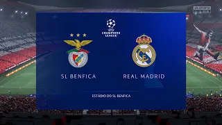 FIFA 22 Benfica vs Real Madrid | Champions League Void Draw 2021/22 | Full Match