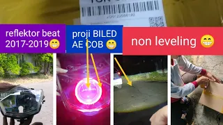 paket reflektor jadi tinggal colok aja beat 2017-2019😁@sinar otomotif