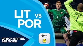 Highlights | Lithuania vs Portugal | Men´s EHF EURO 2022 Qualifiers