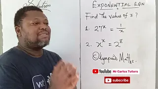 Can You Solve This? Exponential Equation... Olympaid Maths: Japan