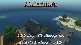 [minecraft] 'hardcore'-ish 100 days challenge in bedrock edition (No Talk) - Day 53 to 57