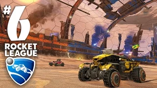 Rocket League (Chaos Run) - Квадратный мяч? Футбол в маинкрафт! #6