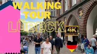 🚶‍♂️🚶‍♀️Walking Tour Lübeck/Part I / Walking tour Germany / walking tour / visit Lübeck