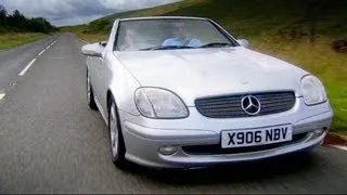 Mercedes SLK Top Down Test Drive | Wheeler Dealers