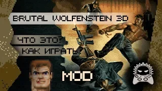 Что это? Brutal Wolfenstein 3D | MoD для Doom 2 | Обзор