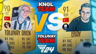 YAYINCILAR ARASI LİG BAŞLIYOR | EKİP İLE EĞLENCELİ FIFA 24 PROCLUB #1 @TolunayOren