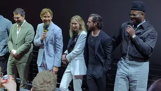 THE FALL GUY London Premiere introductions from the Cast & Crew at the BFI Imax @UniversalPictures