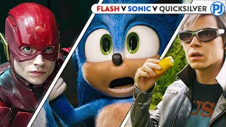 Sonic Vs Flash Vs Quicksilver - Who Is The Fastest? - PJ Explained