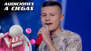 Dylan López canta ‘Primera Cita’  - Audiciones a ciegas | La Voz Kids Colombia 2024